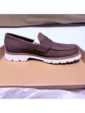 Cole Haan Men's Chunky Penny Loafers Brown Size 10 NEW